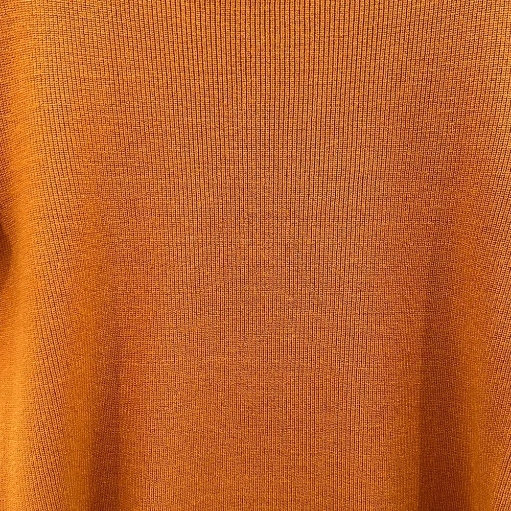 Women’s Loft Rusty Orange Knit Sweater , Size L - Picture 5 of 6